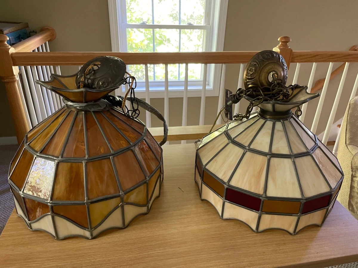 Tiffany hanging on sale light fixture