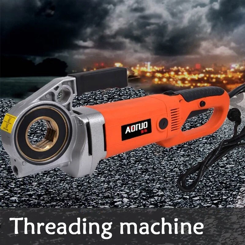 electric pipe threader portable 220V / 2300W hand-held electric pipe threader - Image 2 of 4