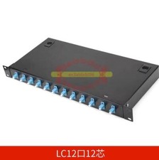 Fiber Optic Terminal Box 12 core LC with adapter pigtail 12 Ports Patch Panel