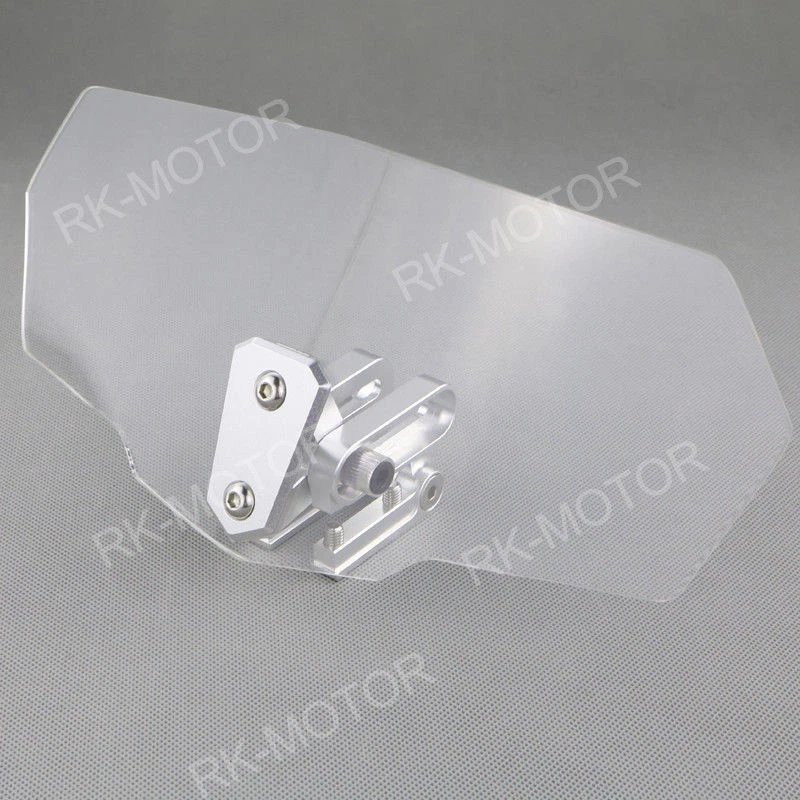 Windscreen Deflector Windshield Fit For BMW R1150R 2001-2005 F800ST 06-13 Clear - Image 4 of 4