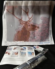 Diamond Art Kit Painting By Art Minds Deer 5D Canvas 23 x19.5 New 1067208lp