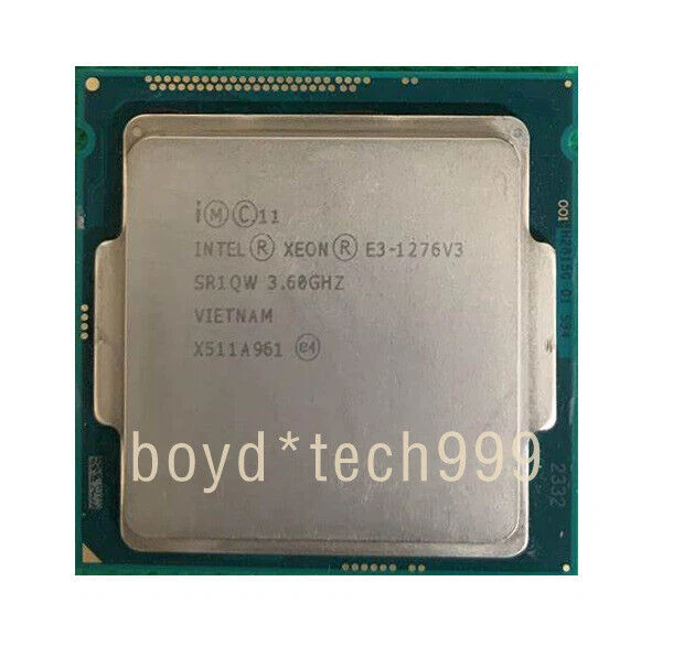 Intel Xeon E3-1276 V3 E3-1275 E3-1275L V3 E3-1275 V2 CPU Processor - Image 2 of 4