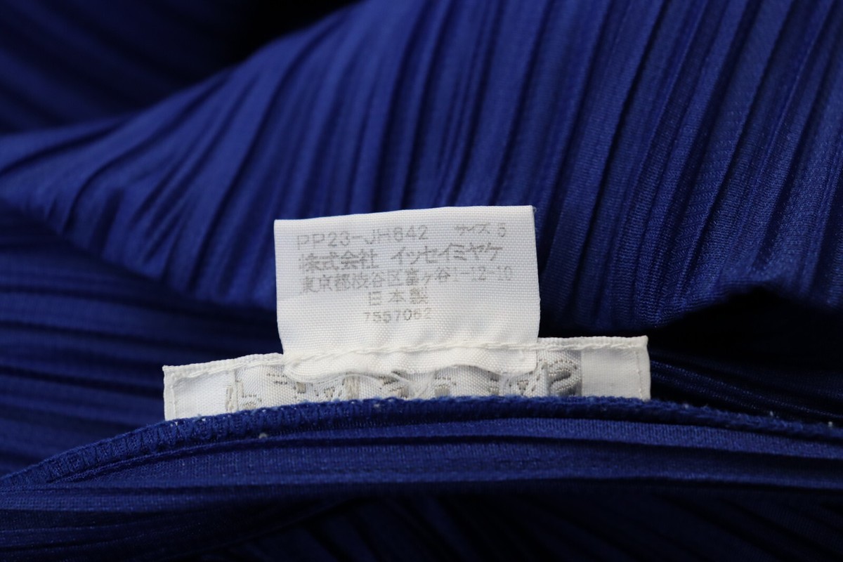 PLEATS PLEASE Blue Sleeveless Dress ISSEY MIYAKE 186 kvpz | eBay