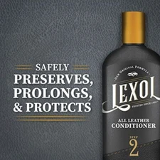 Lexol Leather Conditioner, 16.9 oz Best Cleaner and Conditioning Since 1933