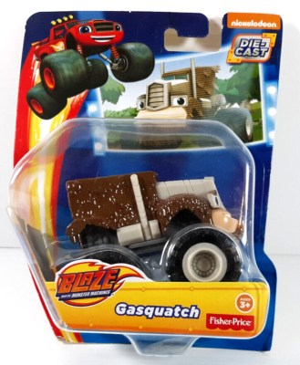 Blaze and the Monster Machines Gasquatch Die-Cast Toy Truck Fisher