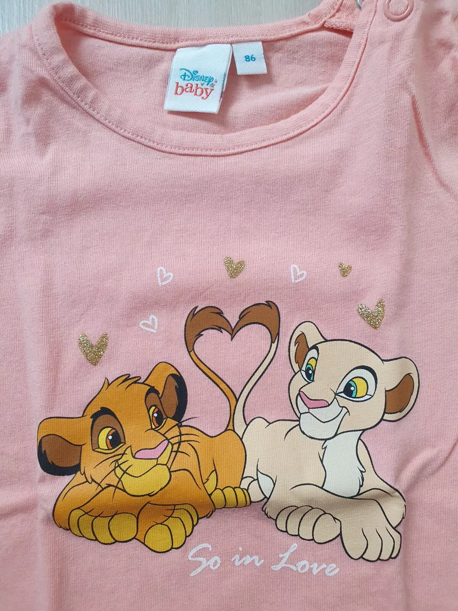 T shirt manches courtes Disney Baby Roi Lion fille 18 mois eBay