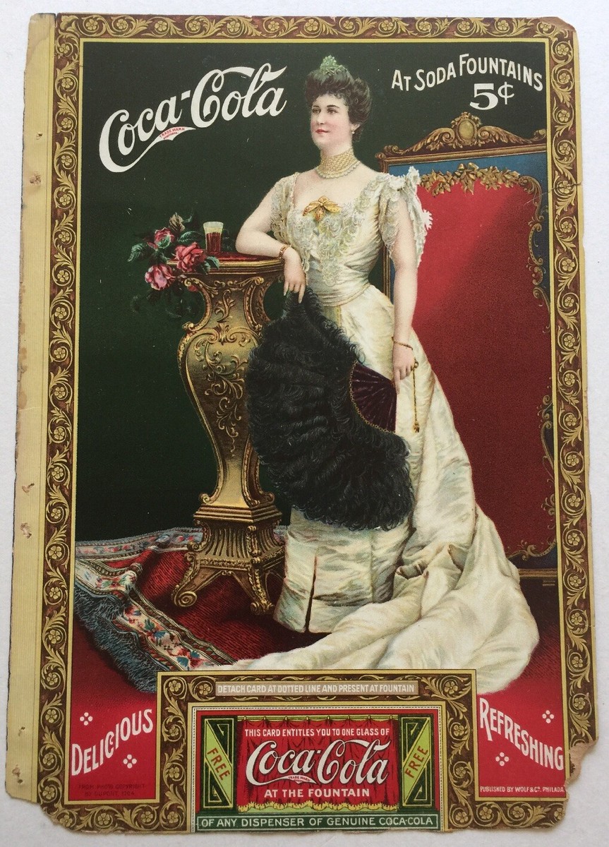 1904 Coca-Cola Lillian Nordica Magazine Insert With Coupon | eBay