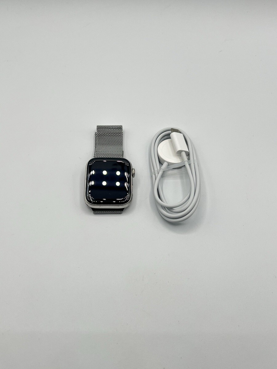 Apple Watch Series 44mm Silver Stainless Steel (GPS Cell) Very Good