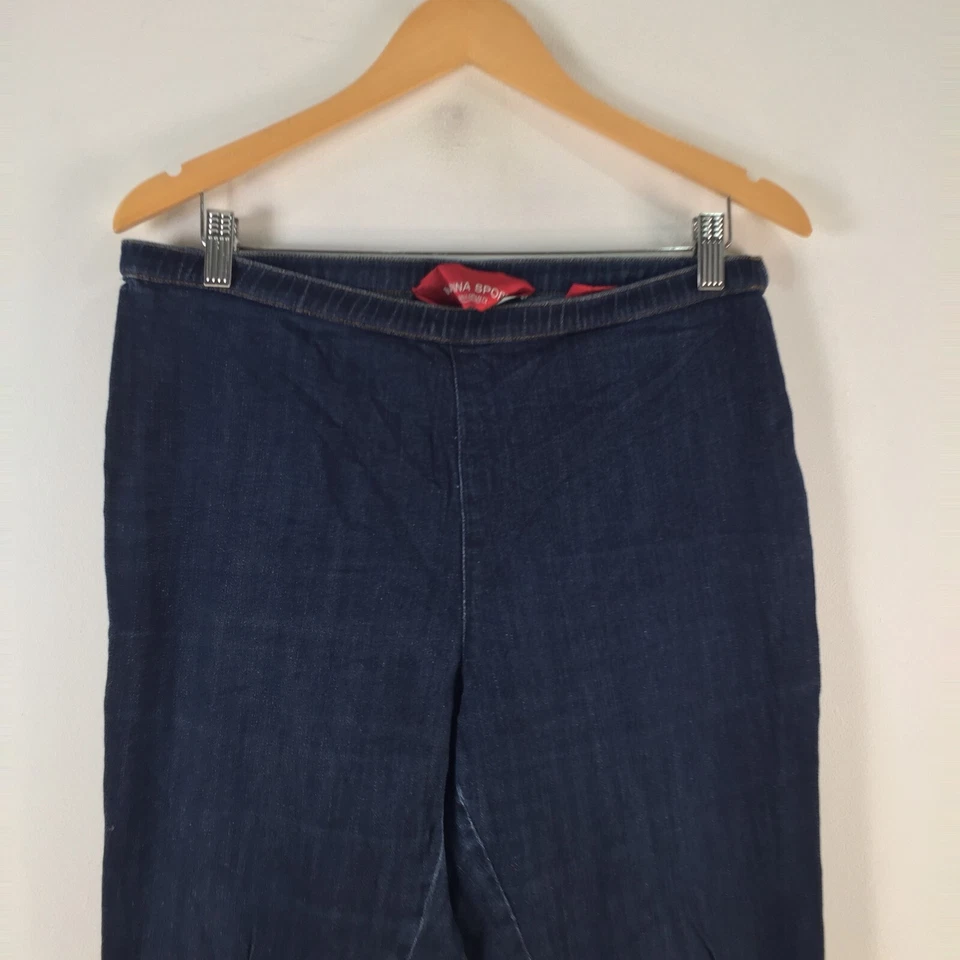 Marina Rinaldi sport женщин джинсовой ткани леггинсы джеггинсы размер 21 aus 16 синий 113035 - Изображение 2 из 4