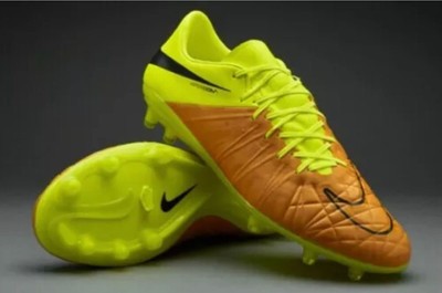 Nike Hypervenom Phinish LTHR FG UK 7,5 'Canvas Volt' - 759980 707