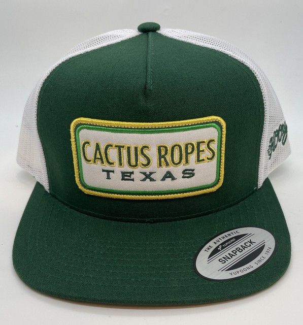 HOOEY CACTUS ROPES GREEN WHITE - HATS 