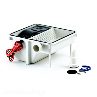 12V Dusch-Pumpsystem Duschpumpe Abwasserpumpe Bilgepumpe