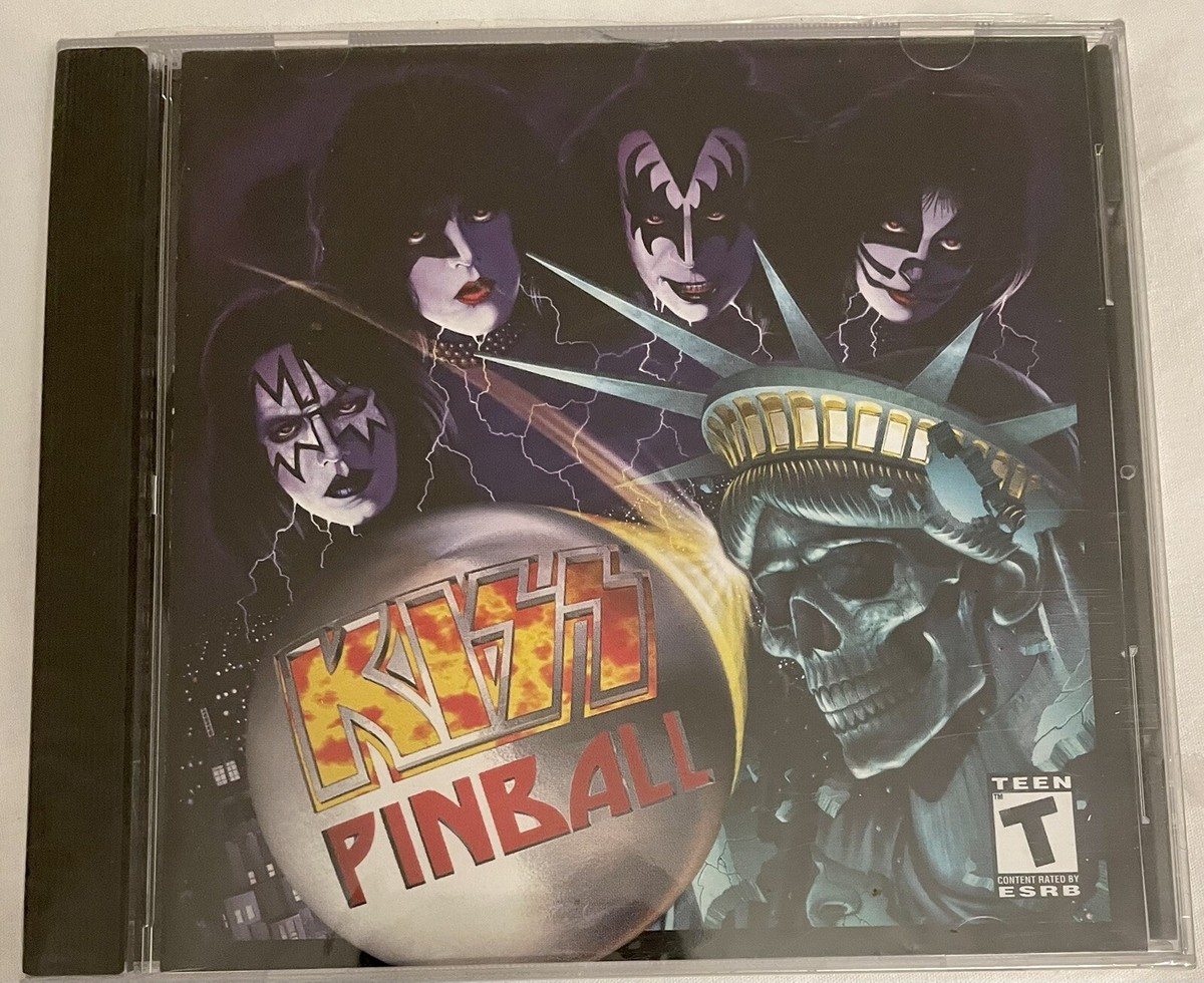 Kiss Pinball (2000, On Deck Interactive) PC CD-Rom Game Windows