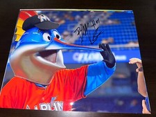 Billy the Marlin Miami Marlins Mascot signed 8x10 photo