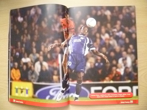 2001 UEFA Champions League- MANCHESTER UNITED v DEPORTIVO LA CORUNA - Picture 3 of 5
