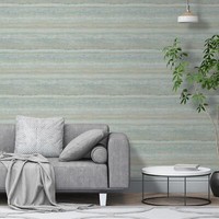 World Of Wallpaper Vliestapete Marmor Stein Strata GrüN Gold 3102 Metallic
