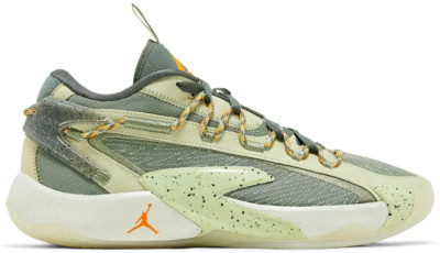 Nike Jordan Luka 2 S Olive Aura Green Vivid Orange White DX9013