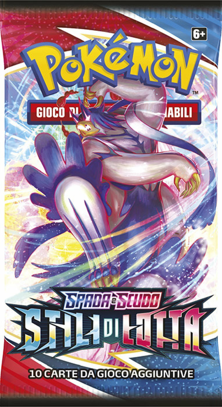 Pokemon Spada&Scudo Stili di Lotta Buste