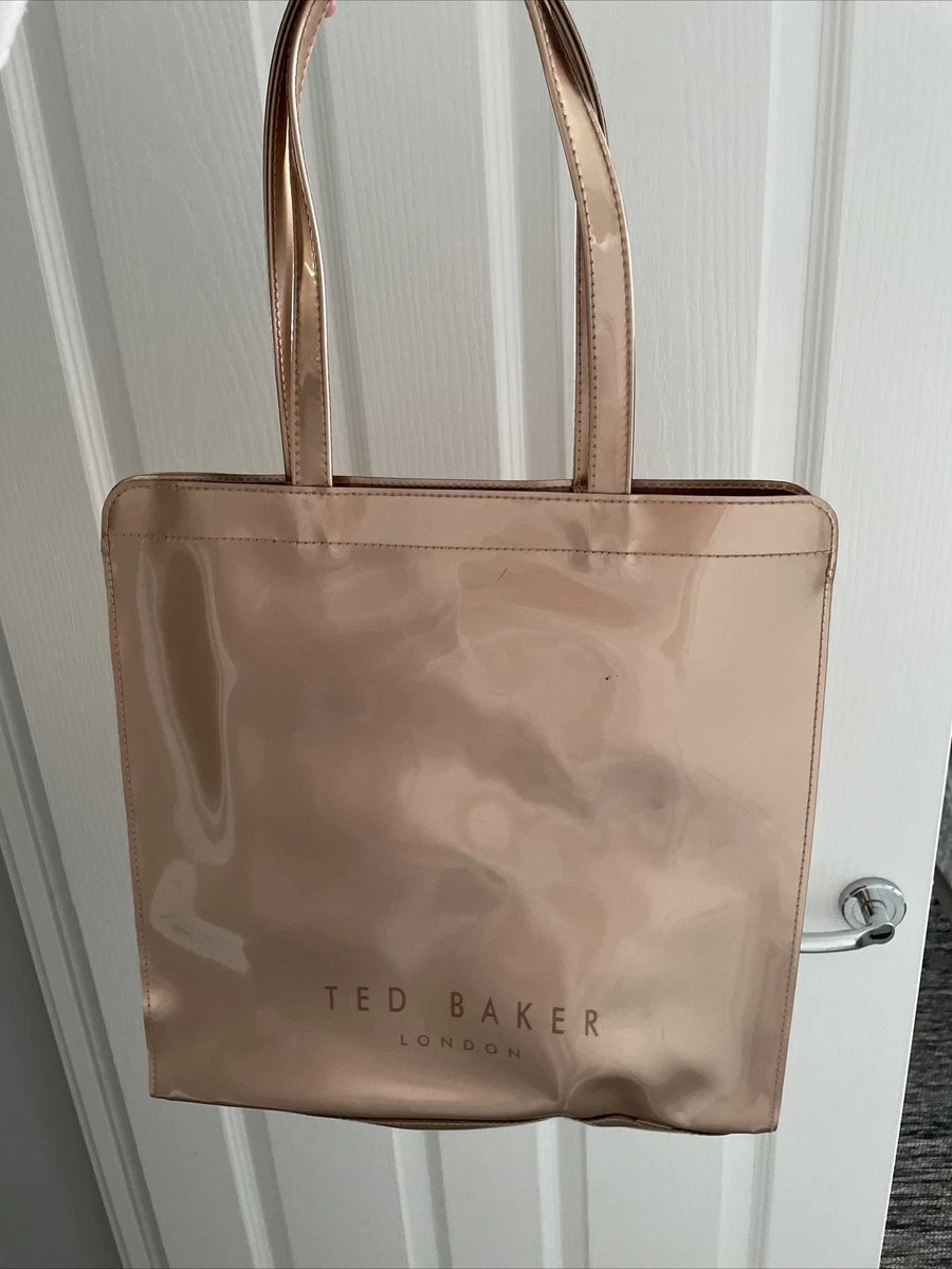 Ted baker rose gold tote outlet bag