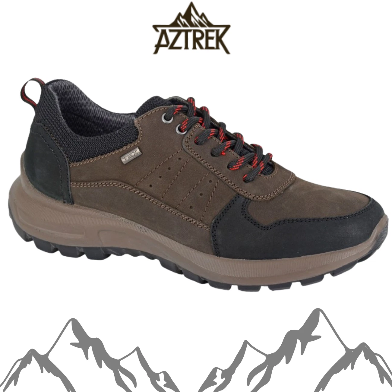 Aztrek Men's M532B Thames Walking Trainers Waterproof Hiking Trail Shoes