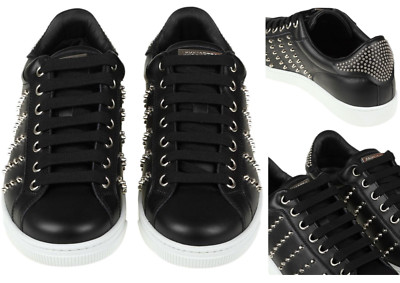 DSQUARED2 ICONIC SANTA MONICA STUDS SNEAKERS TRAINERS SCHUHE SHOES NEW 45