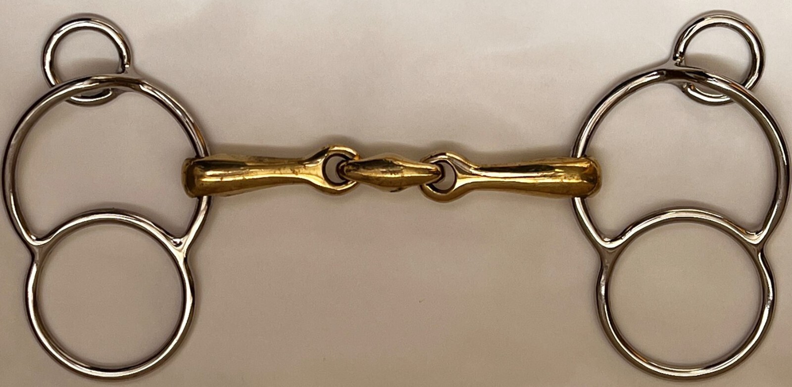 UNIVERSAL LOZENGE BITS HORSE BITS UNIVERSAL LOZENGE SNAFFLE 3 RING GAG