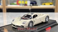 BBR 1:43 PAGANI UTOPIA Supercar Resin Diecast Model Car Simulation White BBRC274