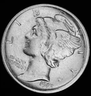 Photo of a 1917-S Mercury Dime from an eBay listing that sold on Jul 15, 2026