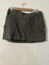 Women s Size 10 Mini Skirt Wild Fable New Olive Green