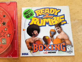 Dreamcast - Ready 2 Rumble Boxing - (Tested & Guaranteed) Video Game + MANUAL