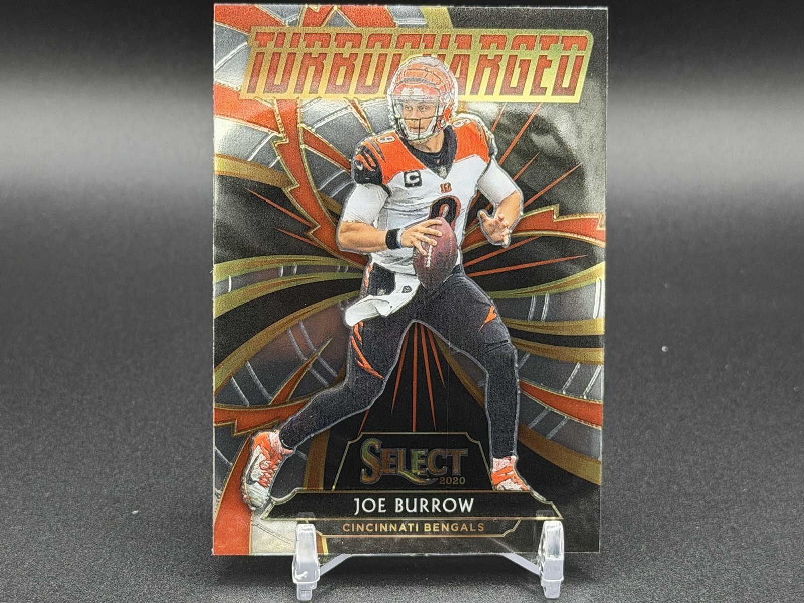 2020 Panini Select - Turbocharged Joe Burrow #T20 (RC) Cincinnati Bengals Rookie