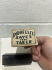 Protextit “Saves The Table” Vintage Hand Crank Food Grinder Table Guard (Rare) — photo 6