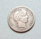 1906 Barber Dime with Fine Details