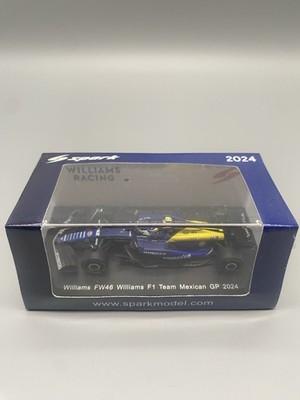 Sparky F1 1:64 Williams FW46 Franco Colapinto Mexican GP 2024 Y414 Modell