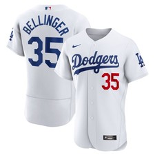 Cody Bellinger #35 Los Angeles Dodgers LA Nike Authentic On-Field Jersey 52
