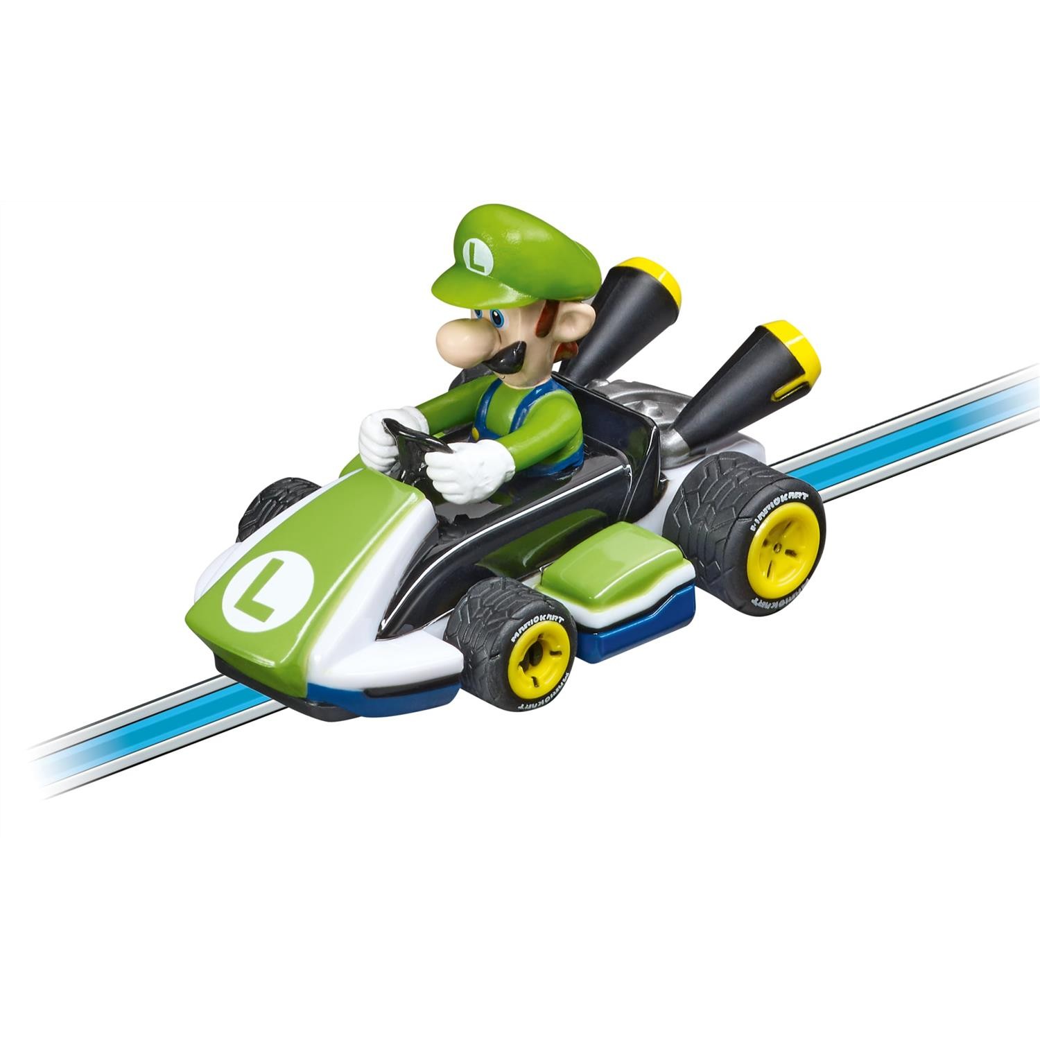 Voiture Carrera FIRST Luigi 20065020 pour s'amuser en famille autour du circuit Mario Kart