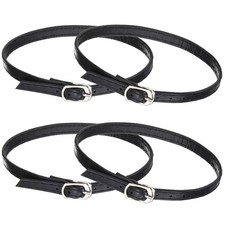 4 Pcs High Heels Shoe Straps, Detachable Ankle Shoelace Straps, Matt Black