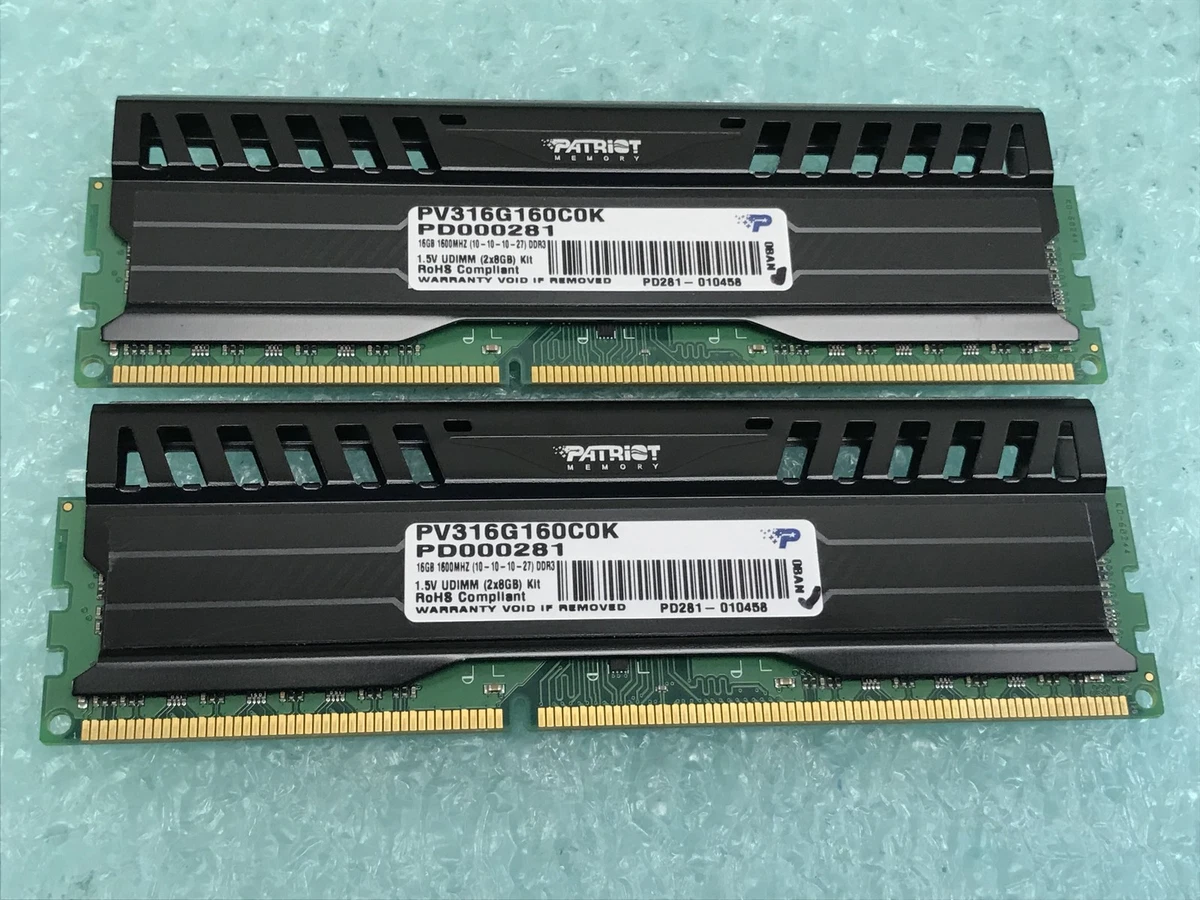 Patriot DDR3-1600 Computer RAM for sale | eBay