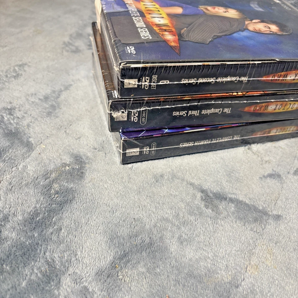DOCTOR WHO Series Seasons 2-4 DVD Sets Sealed - Image 2 of 4