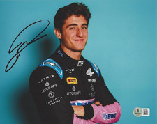 JACK DOOHAN SIGNED ALPINE RACING FORMULA ONE 1 F1 8x10 PHOTO BAS BECKETT COA