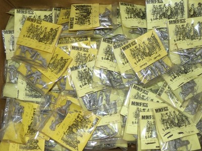 Riesige Menge Minifiguren 25 mm Metall Altgriechisch & Perserkrieg 101 Packungen 303 Modelle