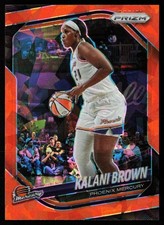 2025 Panini Prizm WNBA Orange Ice Prizms Kalani Brown #55 Phoenix Mercury