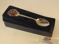 HAPPY BIRTHDAY Logo On a 50 State Quarter Spoon VIRGINIA on Stem