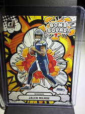 Panini 2025 Donruss Bomb Squad Insert Jalen Milroe #BS-JME Seahawks Football