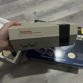 Nintendo NES Control Deck System Console ,With Box Tested Works