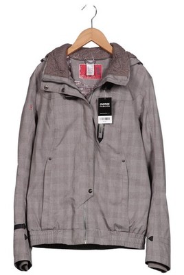 quechua Jacke Damen Anorak Jacket Kurzmantel Gr. M Baumwolle Grau #e66ioy7
