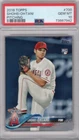 PSA 10 SHOHEI OHTANI/OTANI 2018 TOPPS PITCHING LA Angels Rookie Card RC GEM MINT