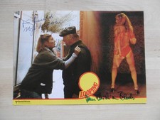 Hans Christian Blech Ingrid Carven autograph signed A4 cinema poster picture "looping"