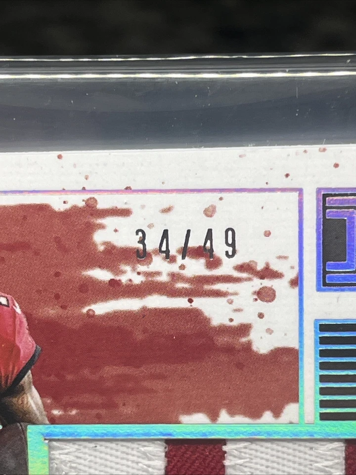 2025 Panini Impeccable - Bucky Irving Immense  Patch Autos /49 - Image 3 of 3