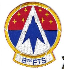 PATCH USAF 8TH FLYING TRAINING SQ FTS VANCE   AFB              JT56